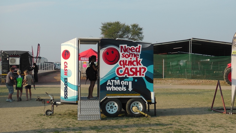 Mobiler Geldautomat